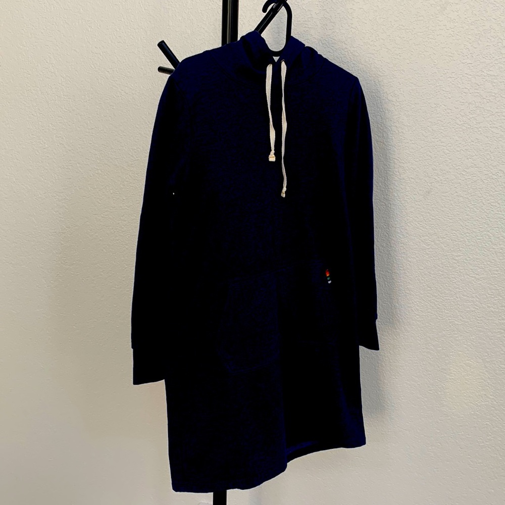 Like New Navy Pendleton Hoodie Dress Size Small